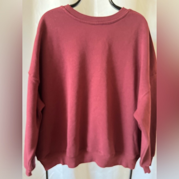 Zoe+Liv Women's Dog Scarf Fleece Graphic Pullover Sweatshirt - Picture 6 of 6